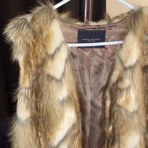 AKIRA Faux Fur Cardigan